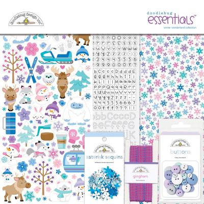 Doodlebug Winter Wonderland - Essentials Kit
